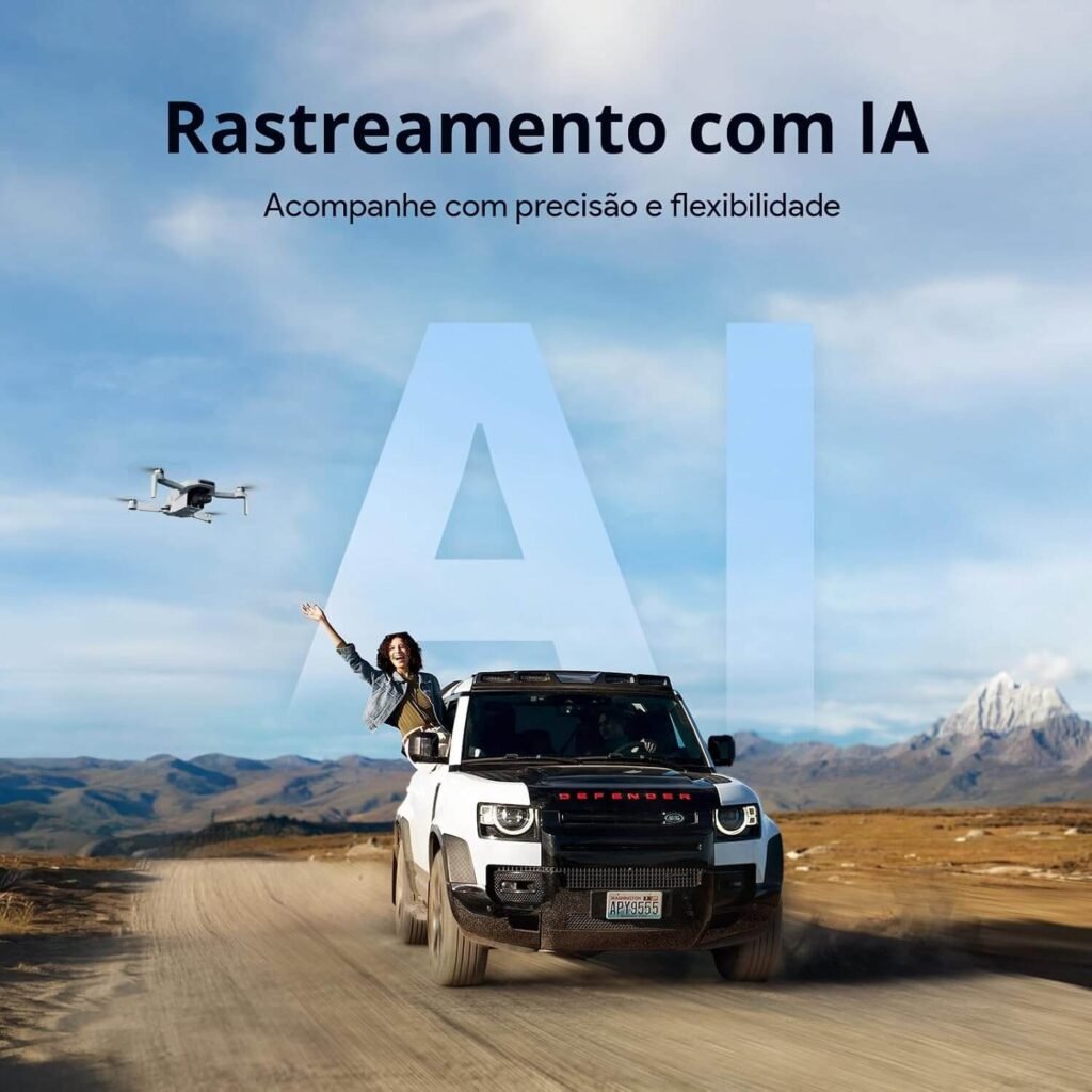 rastreamento com ia do drone potensic